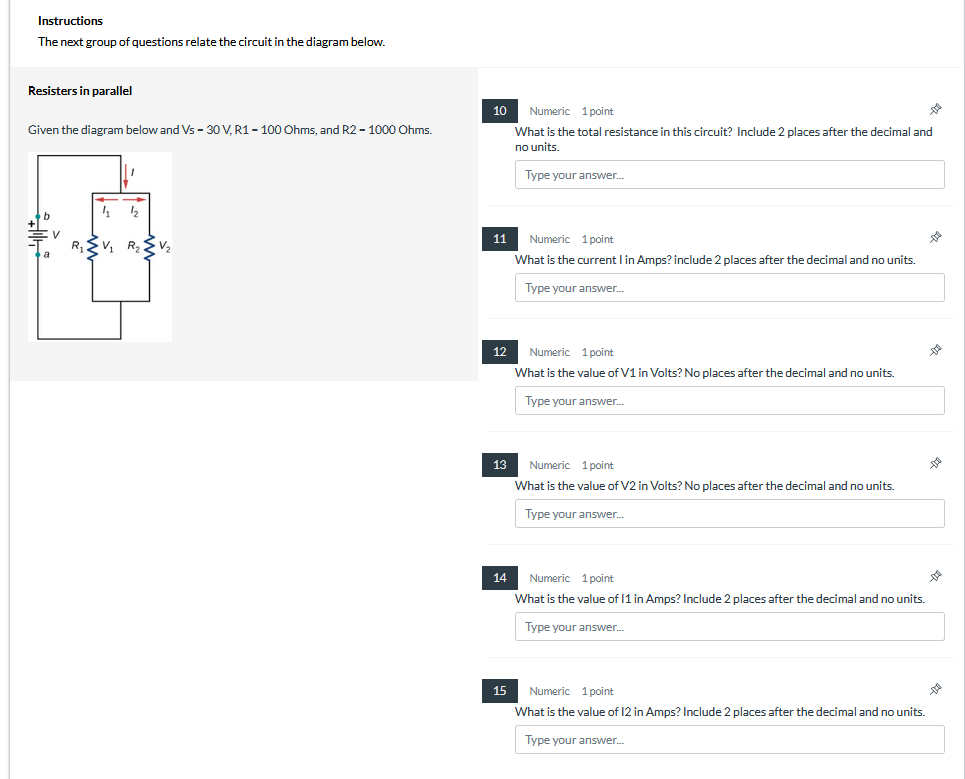 Instructions The next group of questions relate