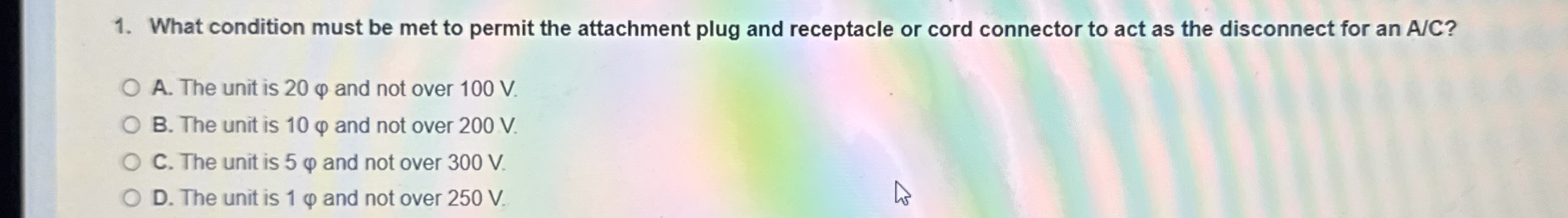 What condition must be met to permit the