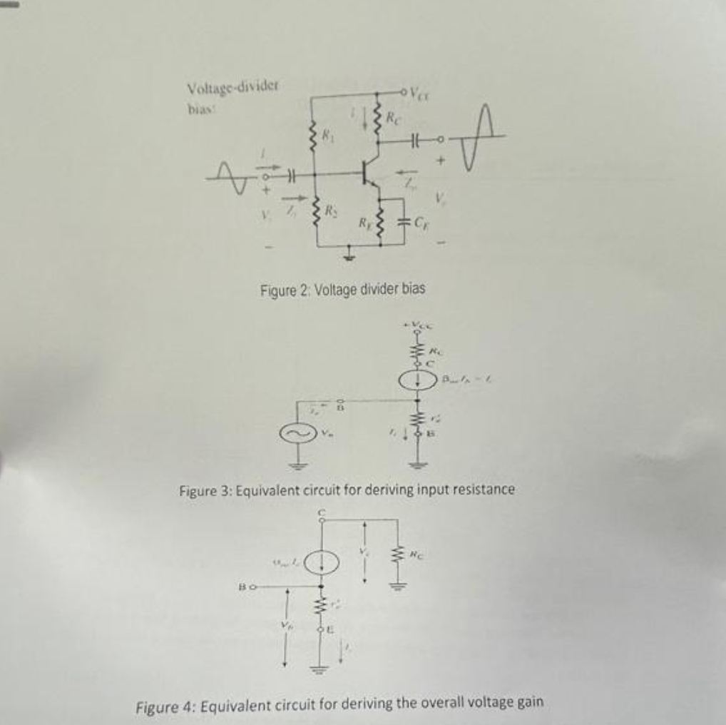 2 . Analyze the circuit and derive the expression