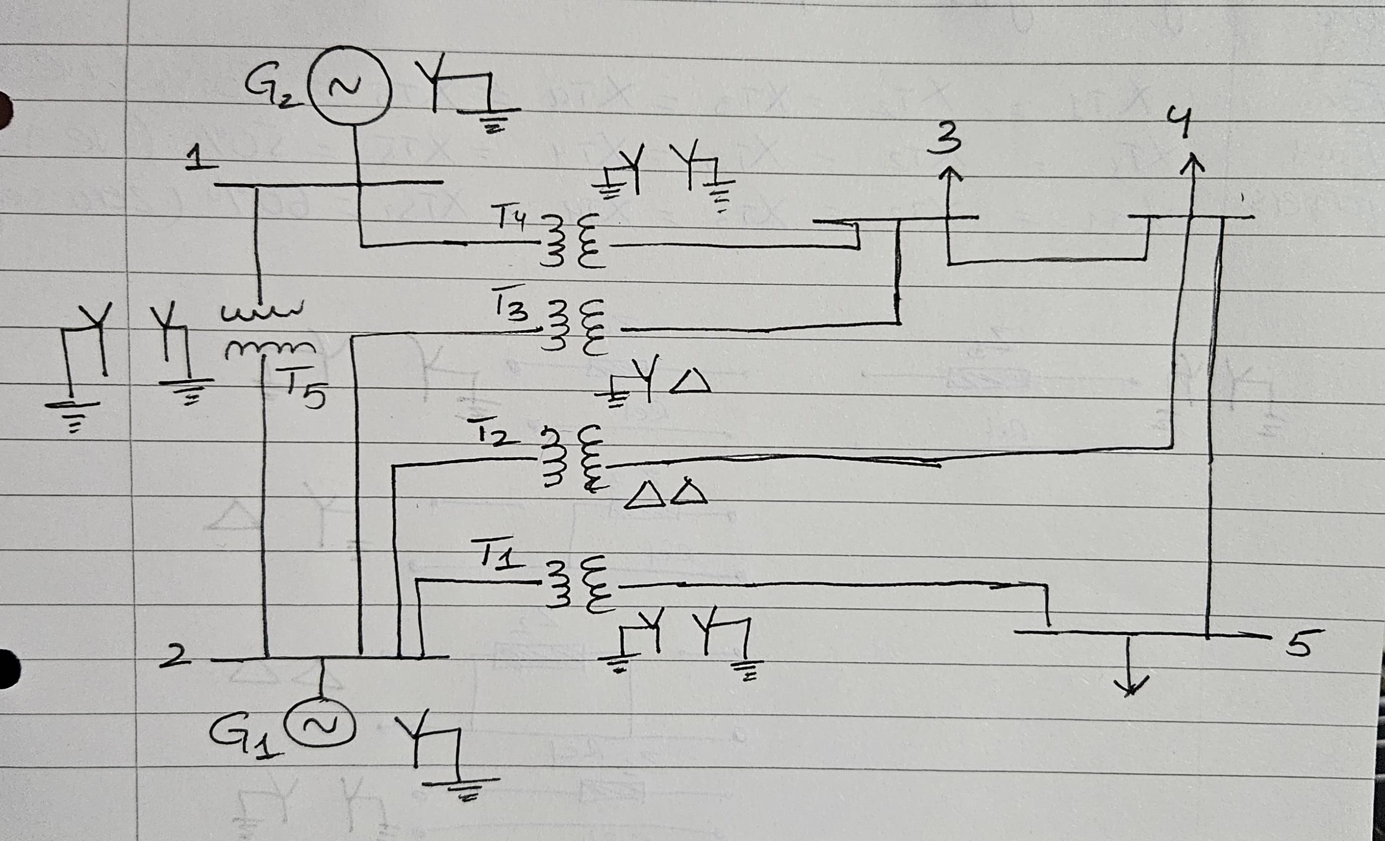 Determine the single - phase to ground fault at