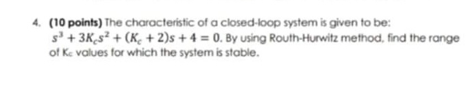 ( 1 0 points ) The characteristic of a closed -