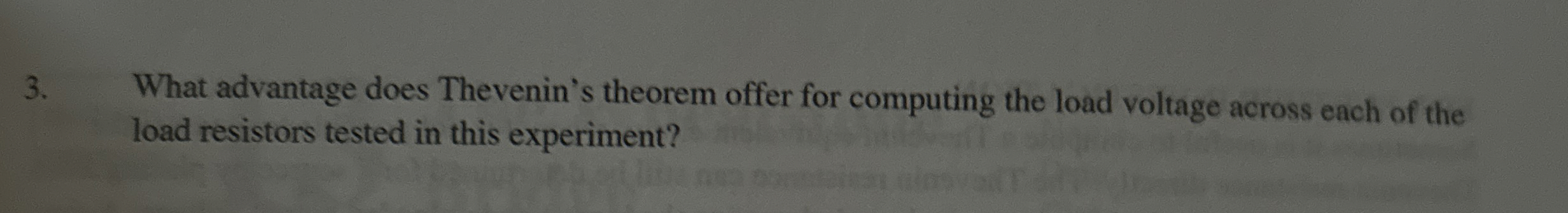 What advantage does Thevenin's theorem offer for