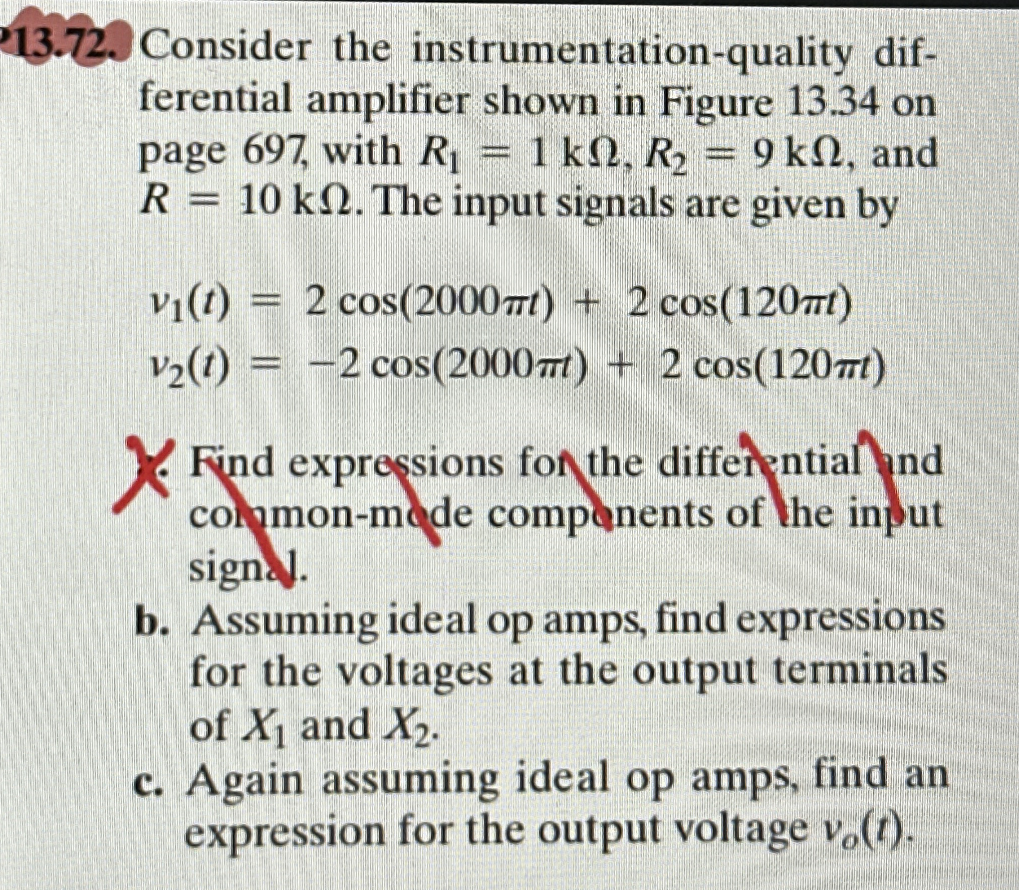 1 3 . 2 2 . Consider the instrumentation -