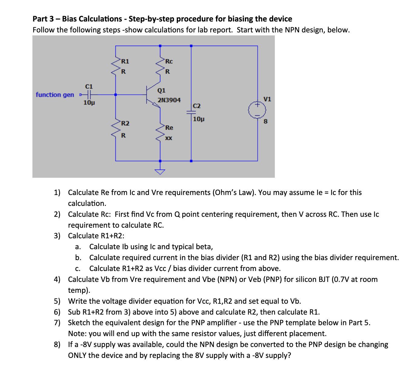 Part 3 - Bias Calculations - Step - by - step