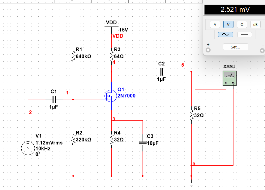 Please do a manual analysis of this NPN Mosfet