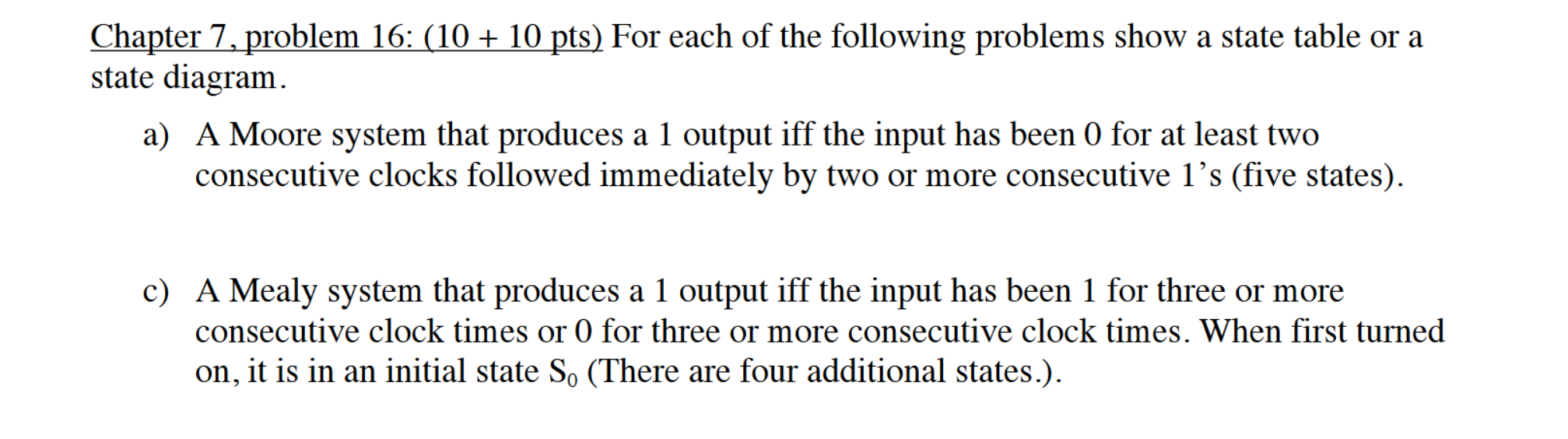 Electrical engineering for each of the following