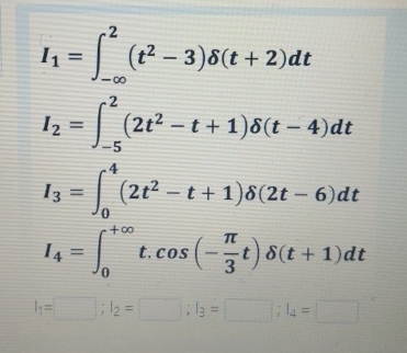 I 1 = - 2 ( t 2 - 3 ) ( t + 2 ) d t I 2 = - 5 2 (