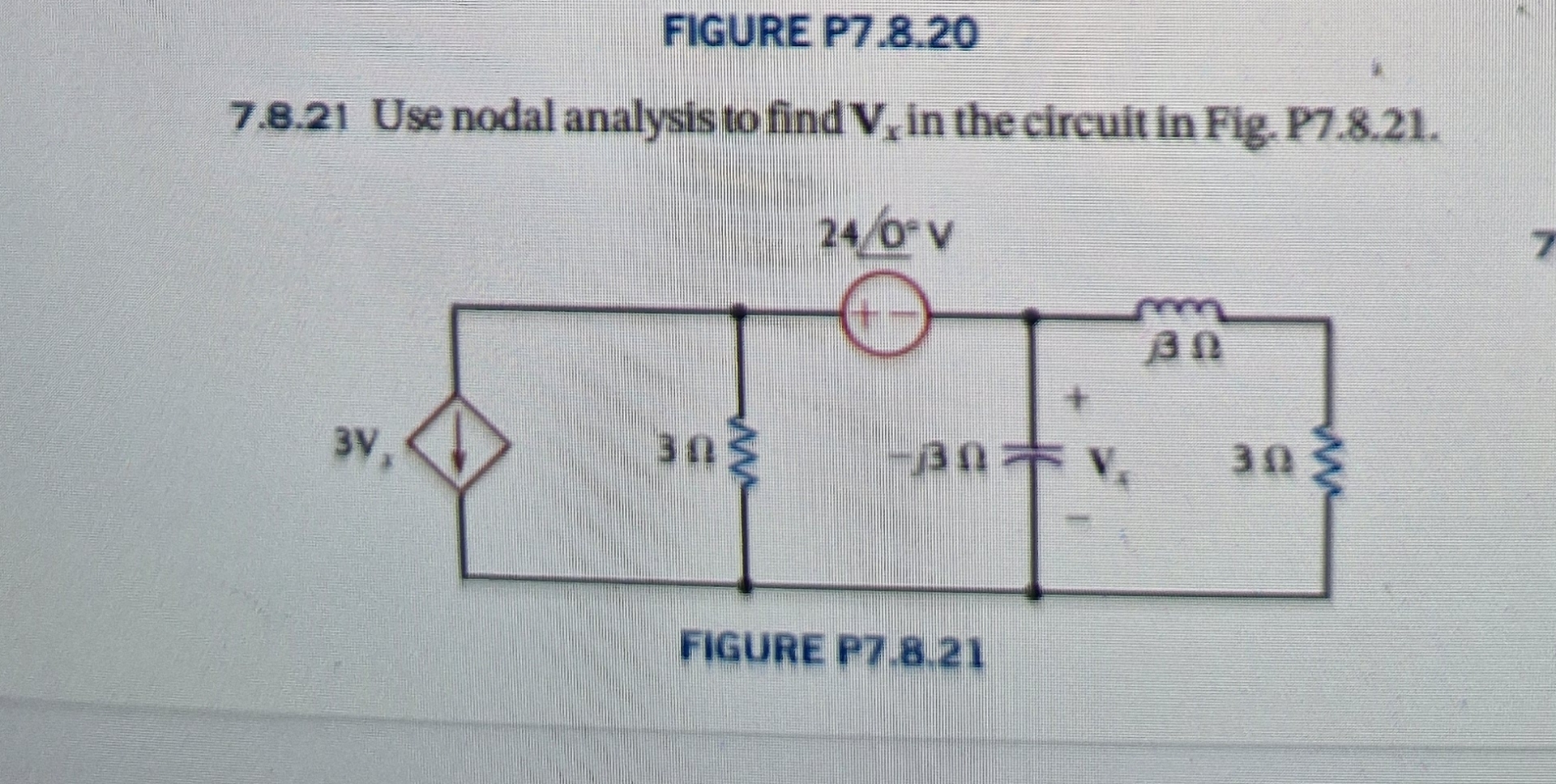 FIGURE P 7 . 8 . 2 0 7 . 8 . 2 1 Use nodal