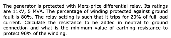 The generator is protected with Merz - price