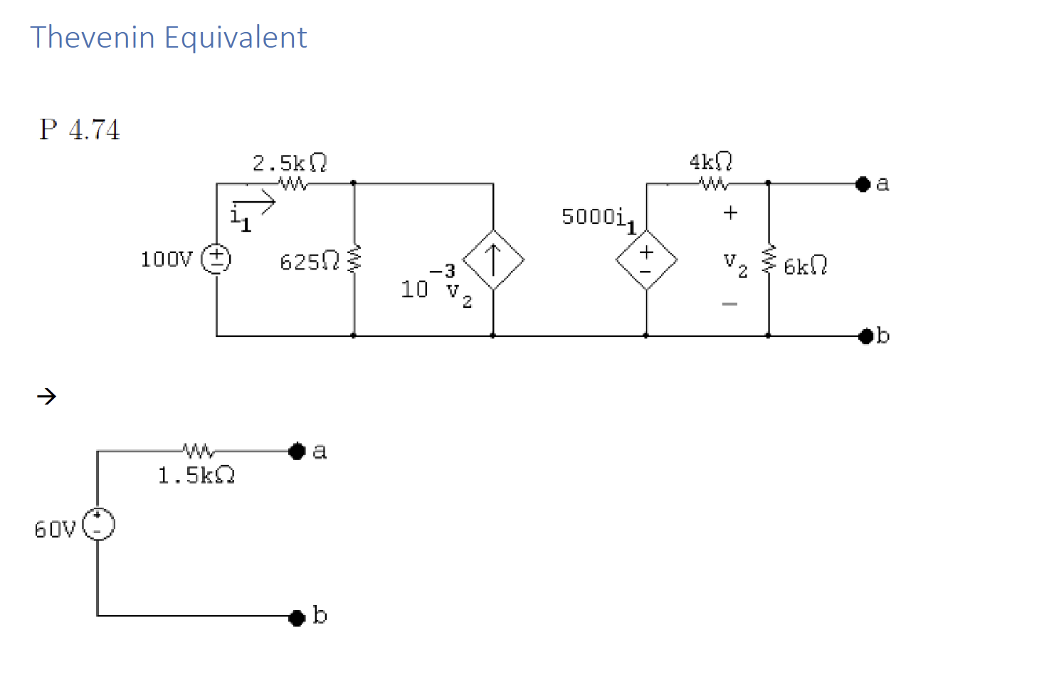 Thevenin Equivalent this to verify whats being