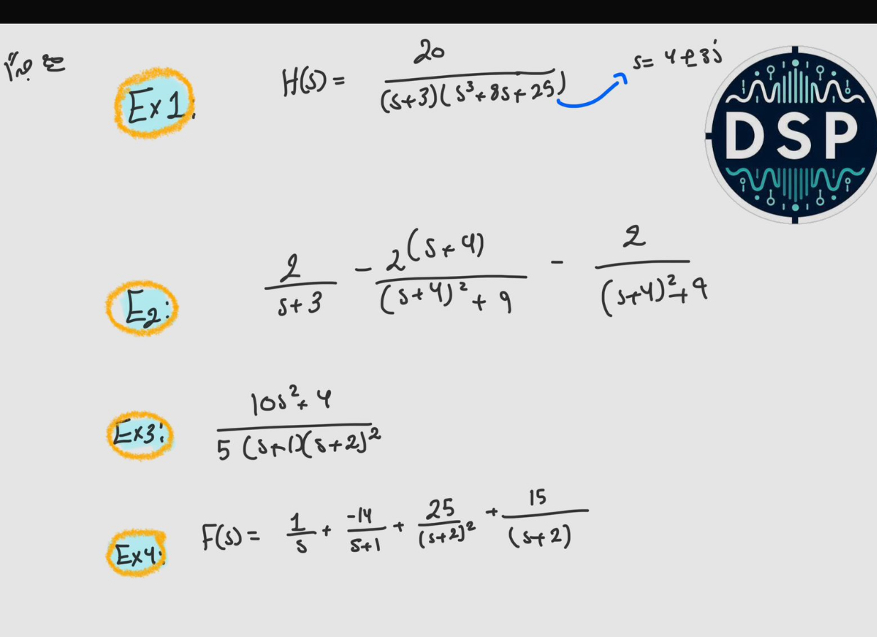 1 7 0 Ex 1 . , H ( s ) = 2 0 ( s + 3 ) ( s 3 + 8