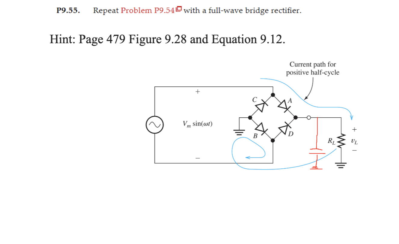 P 9 . 5 5 . repeat problem P 9 . 5 4 with a full