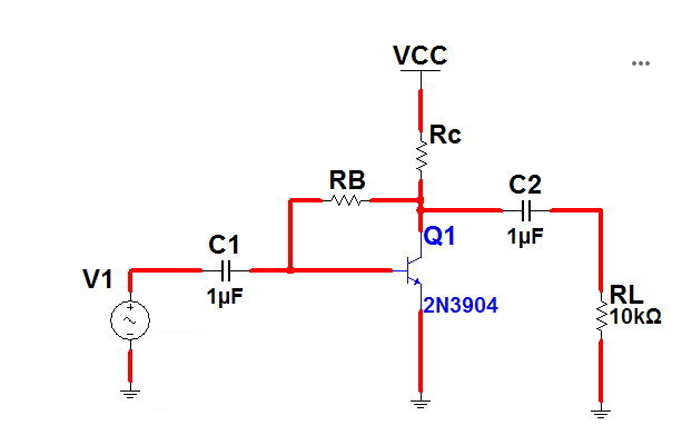 What is the voltage of RB , voltage of the