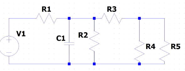In the circuit, VS = 1 2 V , C 1 = 4 uF , R 1 = 4