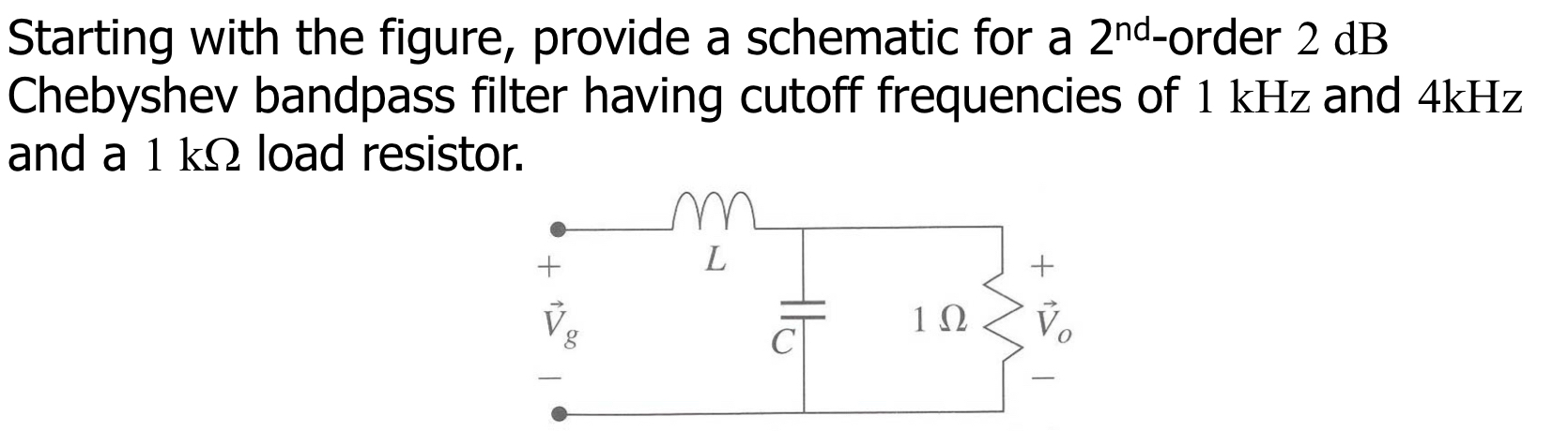 Starting with the figure, provide a schematic for