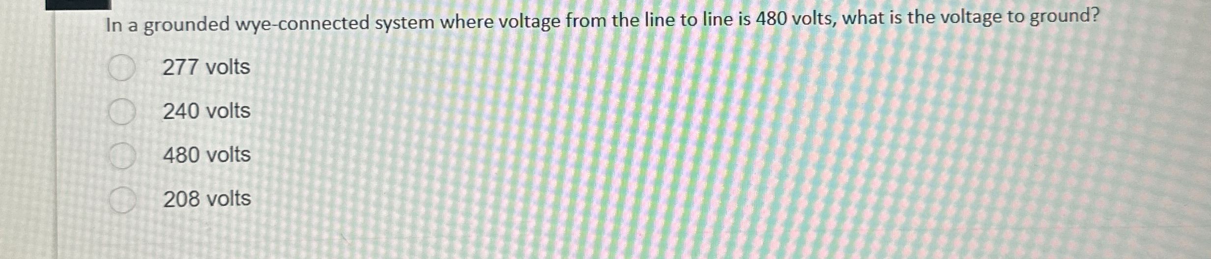 In a grounded wye - connected system where