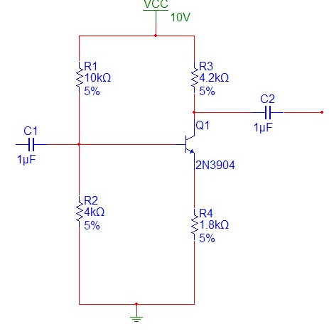 The circuit of Figure 1 is not working properly.