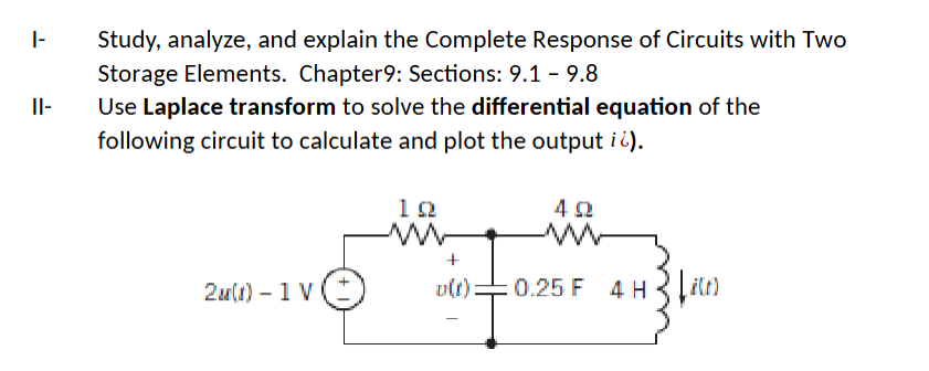 part I - Study, analyze, and explain the Complete