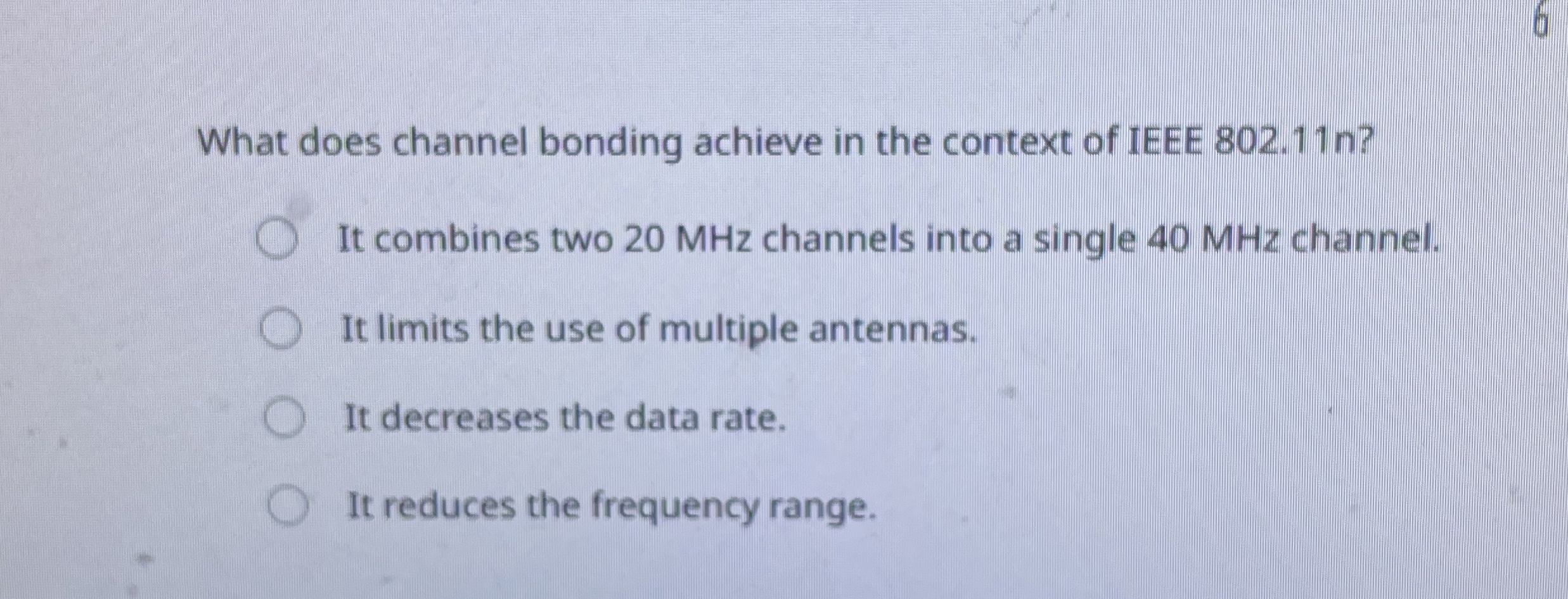What does channel bonding achieve in the context