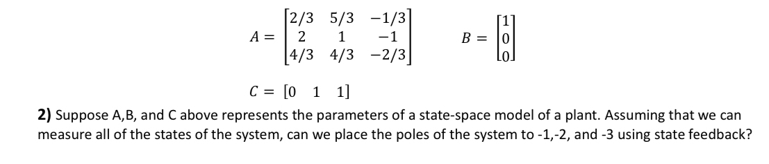 A , = [ 2 3 5 3 - 1 3 1 - 1 4 3 - 2 3 ] 4 3 4 3 2