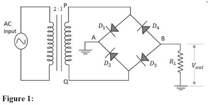 Find the maximum current through load resistor RL