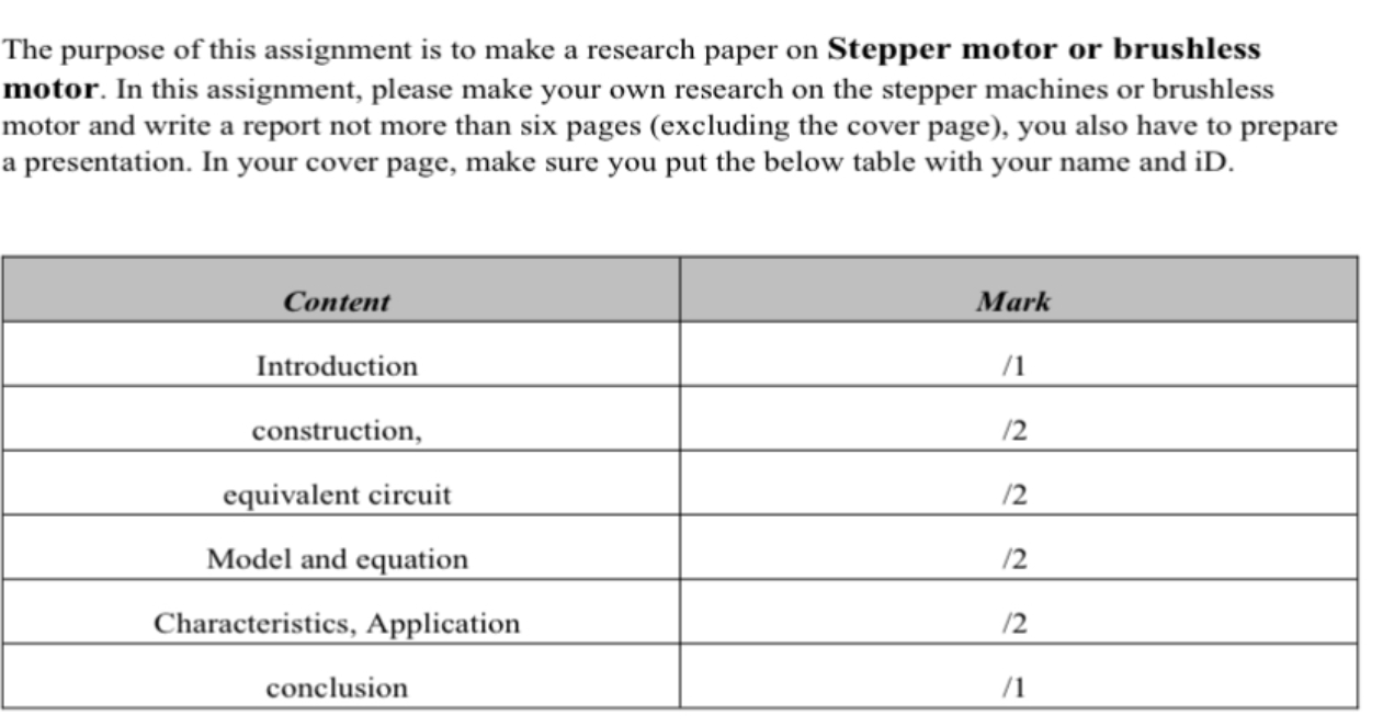 The purpose of this assignment is to make a