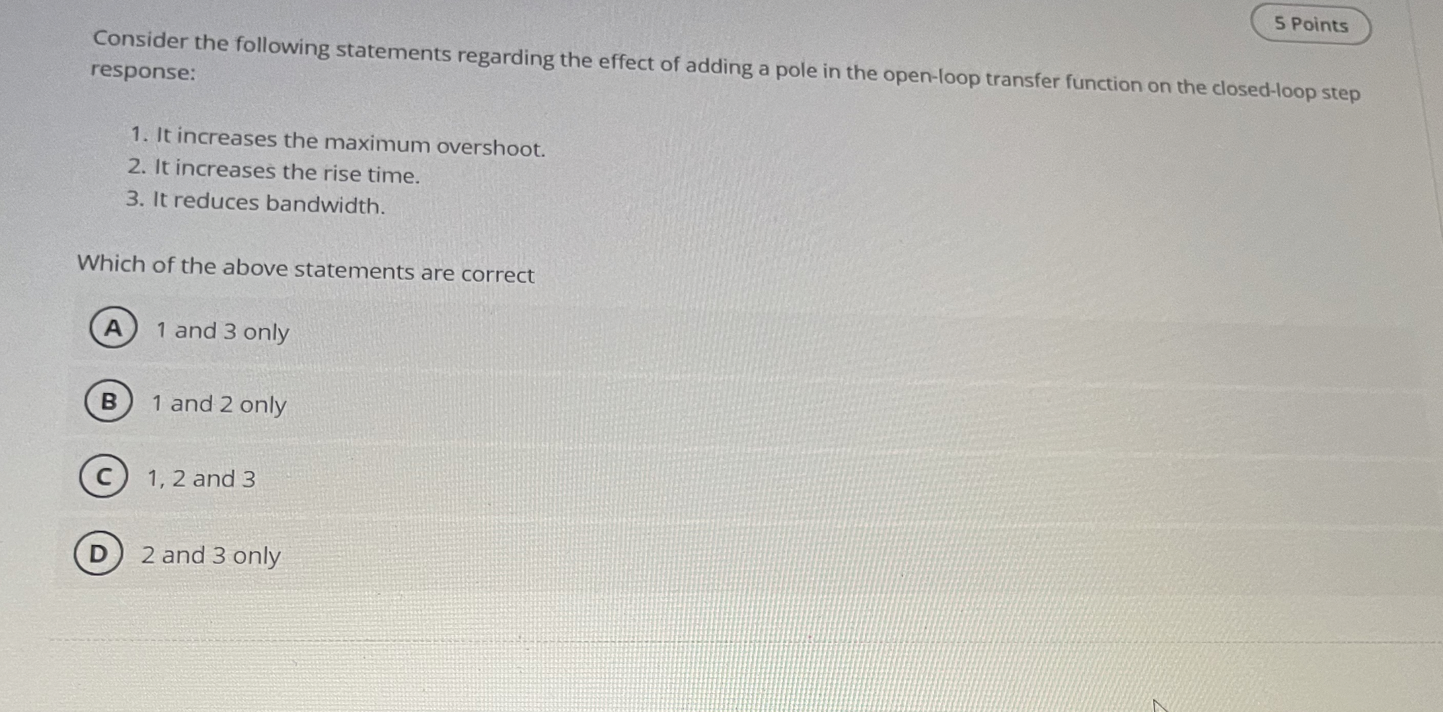 Consider the following statements regarding the