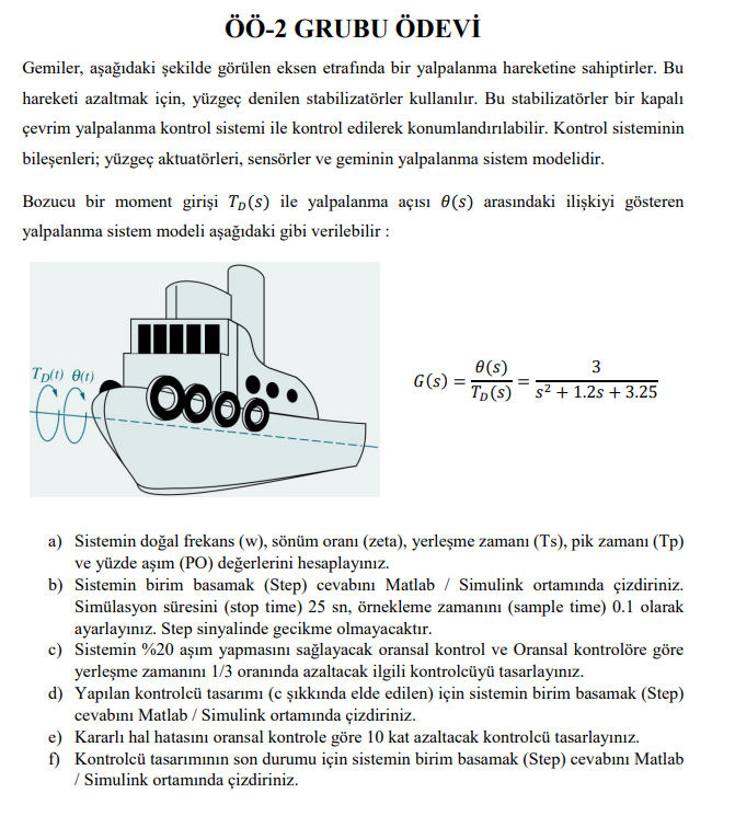 . . . i in bir rnek g s - 2 GRUBU DEVI Gemiler, a