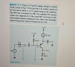 1 IIID D 7 . 1 1 1 Using a 3 . v power supply,