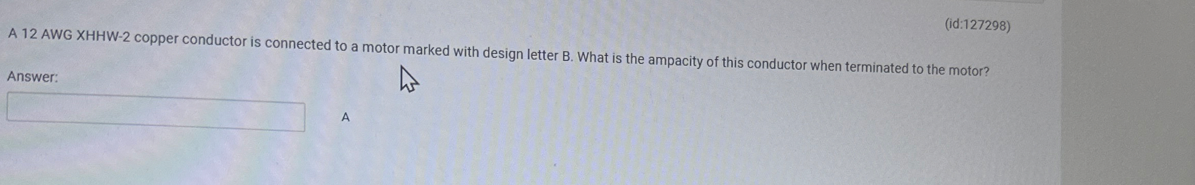 A 1 2 AWG XHHW - 2 copper conductor is connected