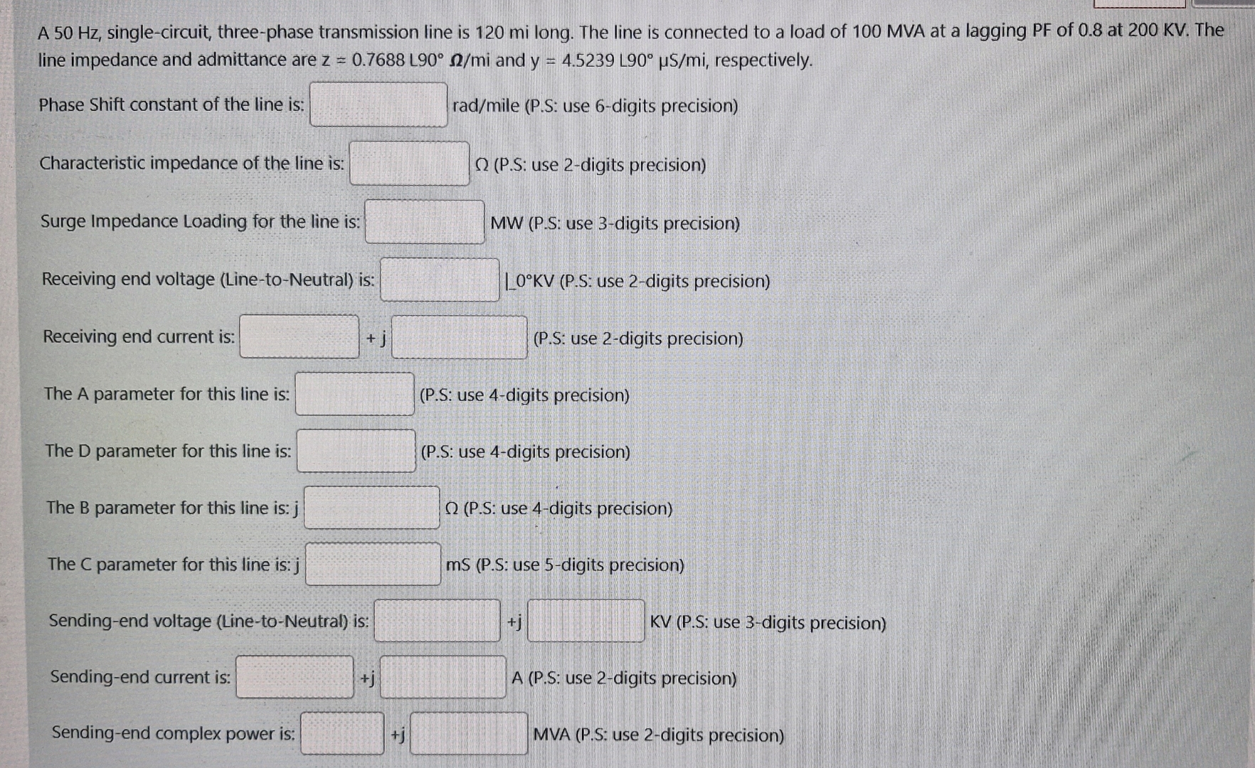 A 5 0 Hz , single - circuit, three - phase