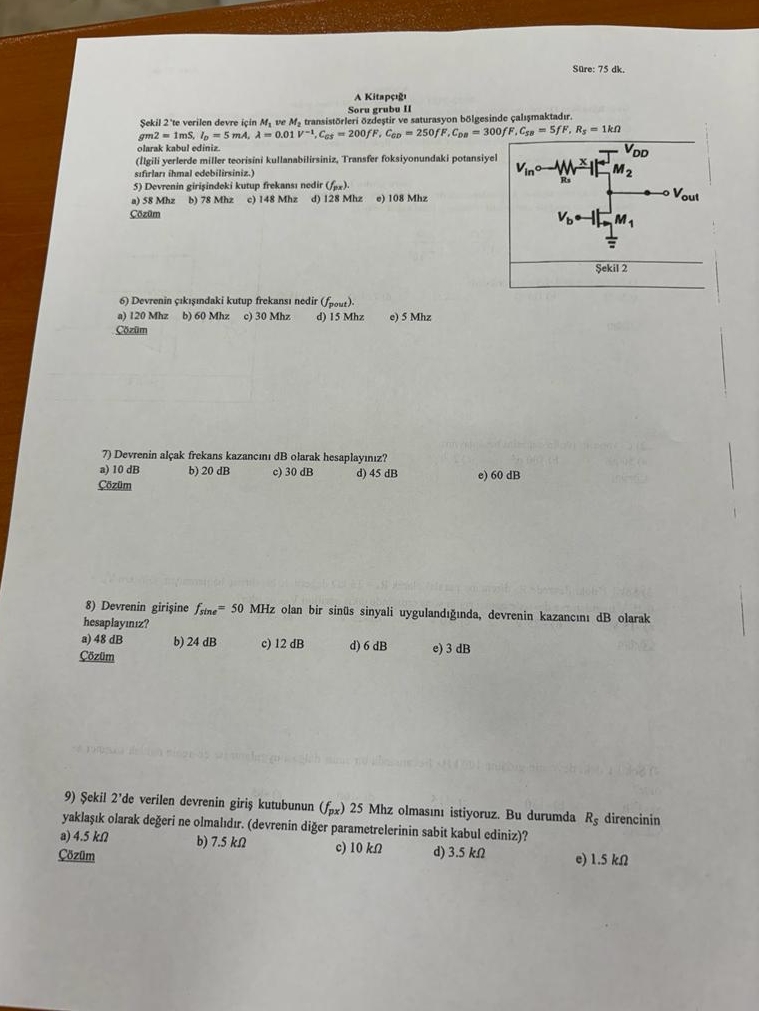 Sare: 7 5 dk . A Kitapcy Soru grubu II Sekil 2 '