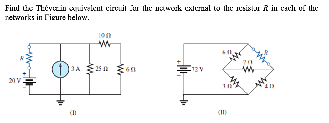 Find the Th venin equivalent circuit for the