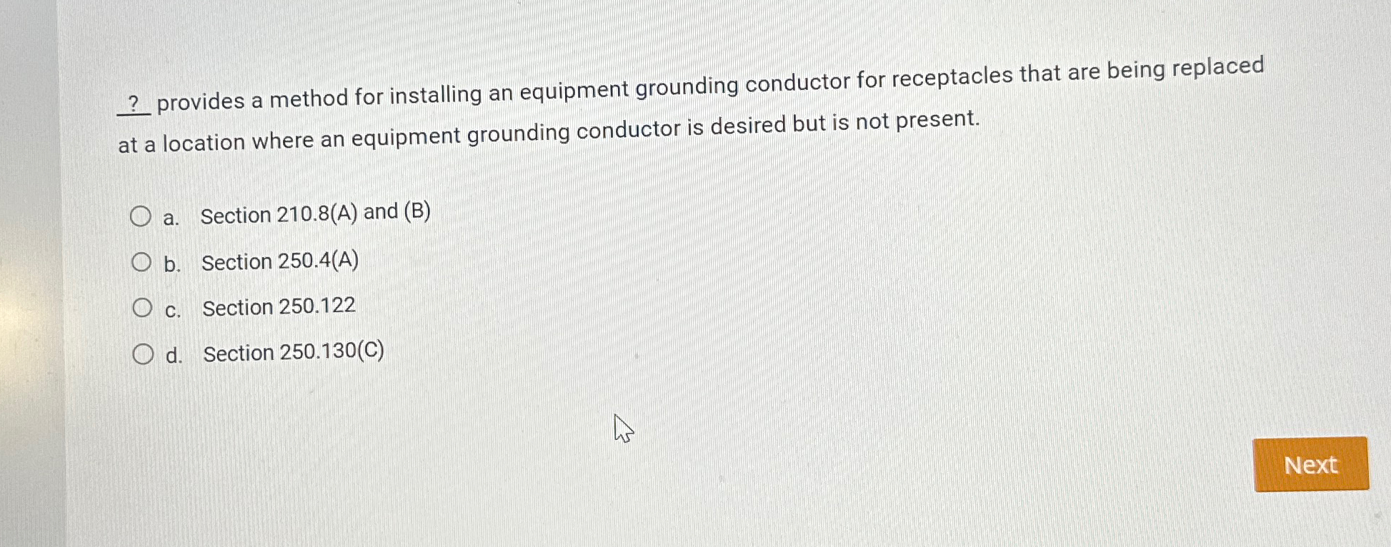 ? provides a method for installing an equipment