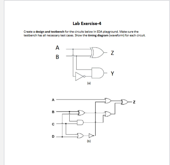 Lab Exercise - 4 Create a design and testbench