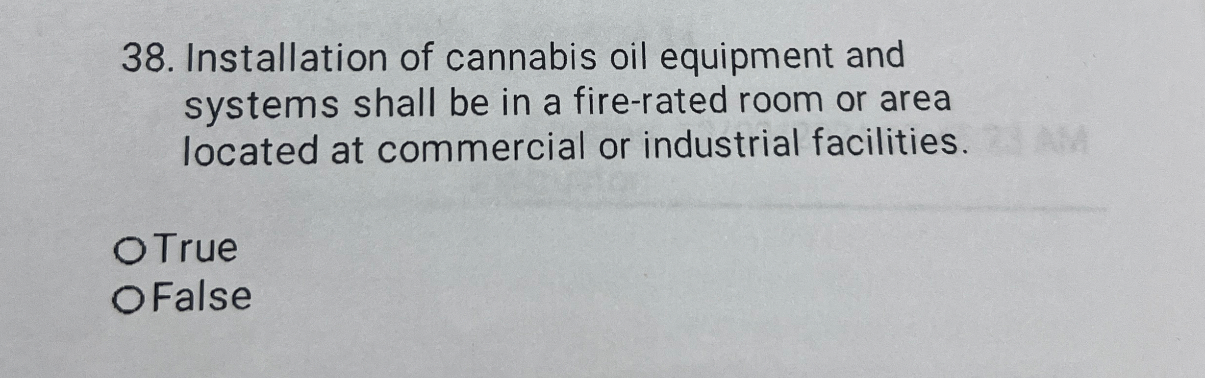 Installation of cannabis oil equipment and