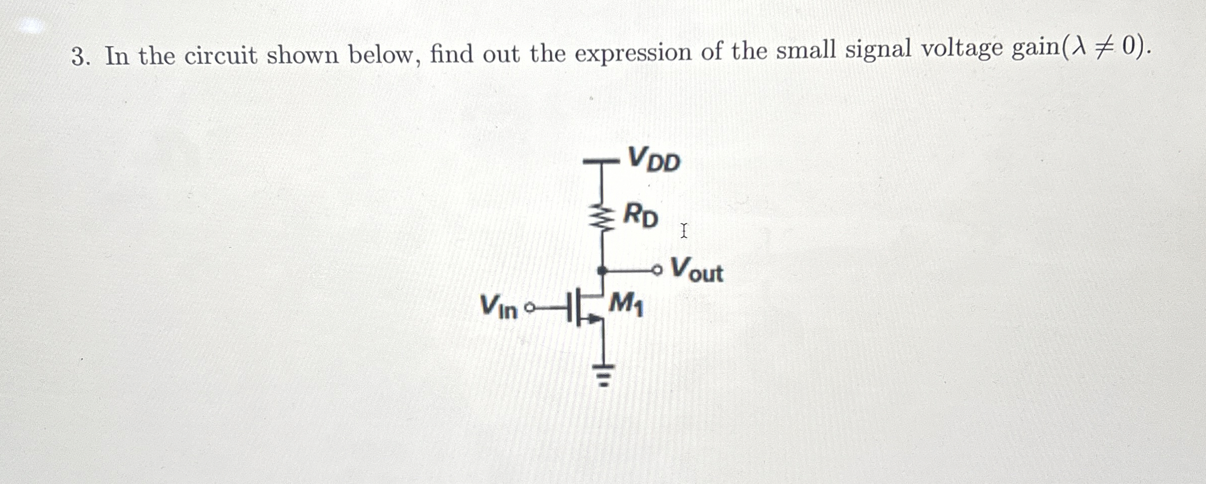 In the circuit shown below, find out the