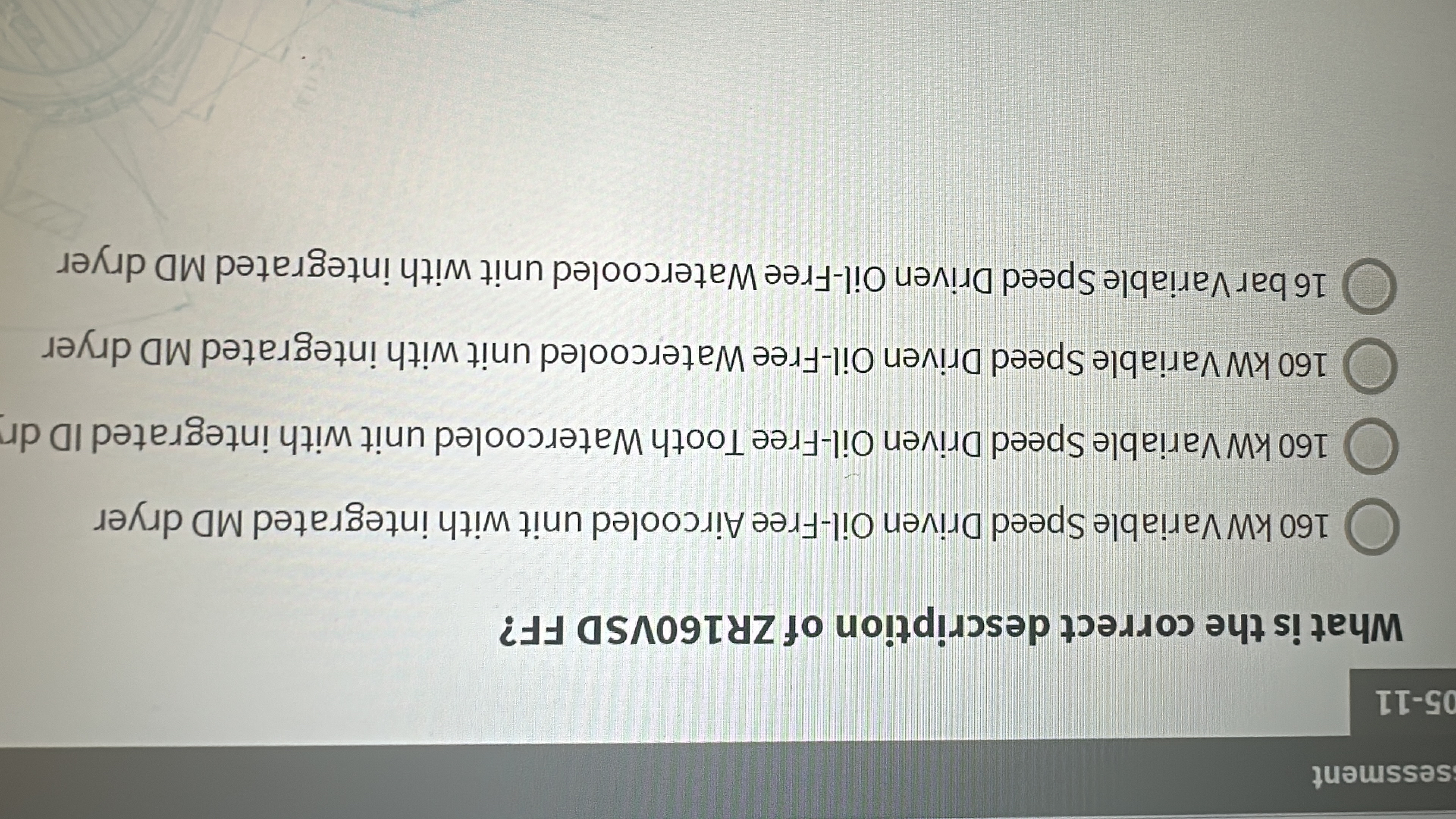 sessment 0 5 - 1 1 What is the correct