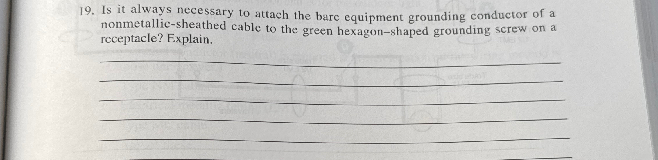 Is it always necessary to attach the bare