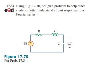 1 7 . 3 4 Using Fig. 1 7 . 7 0 , design a problem