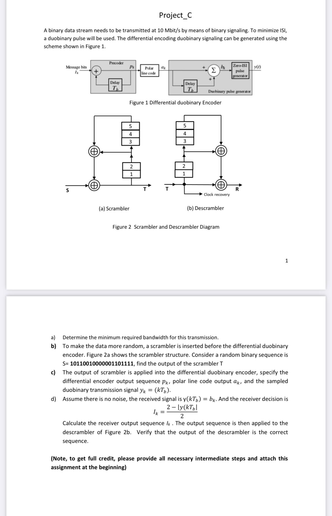Project _ C Answer this question with clear
