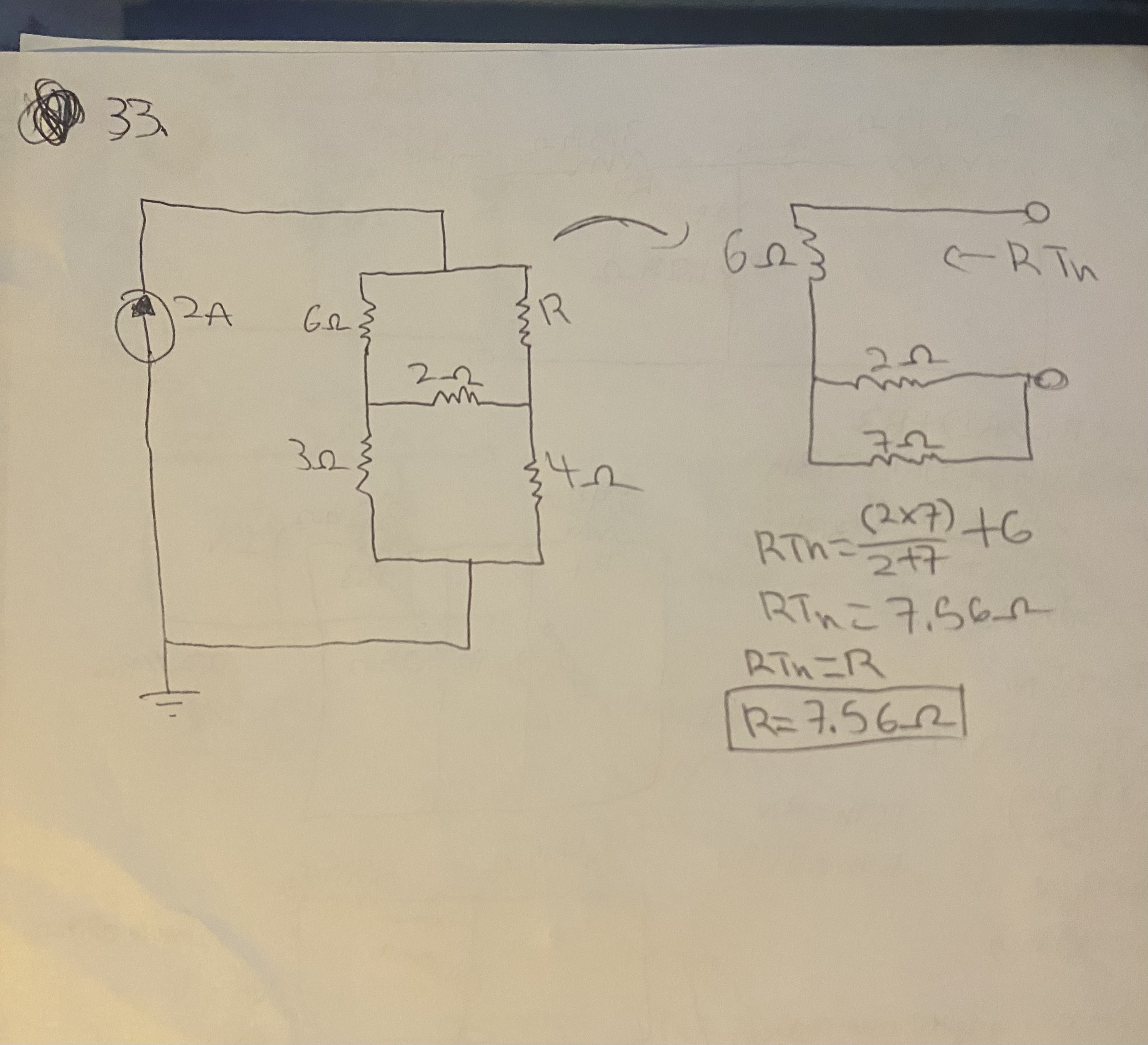 How to solve for maximum power of R ? R T n = ( 2