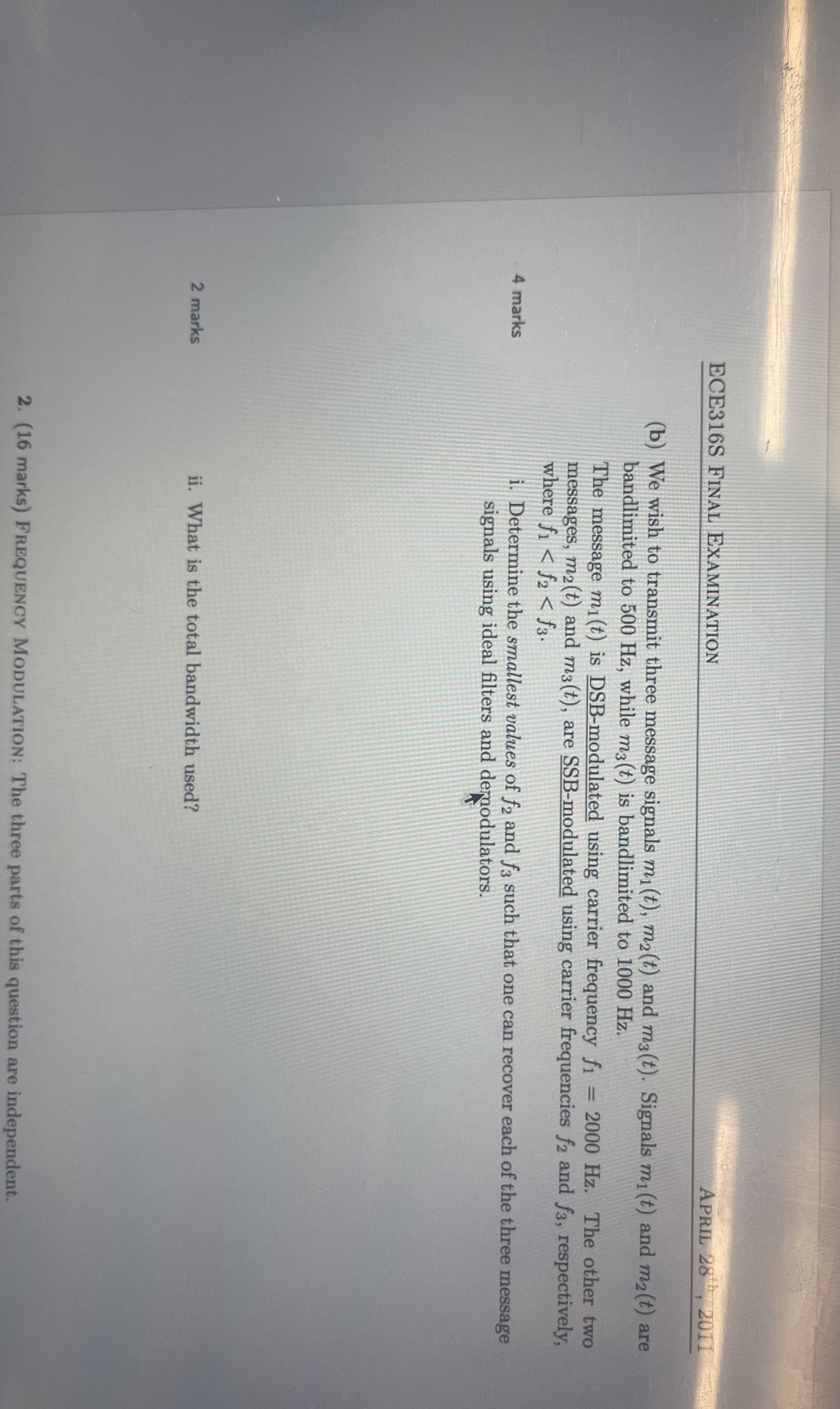 1 mark ii . Design a system that will work as an