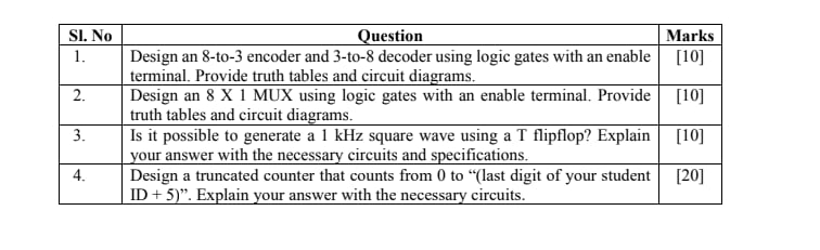 \ begin { tabular } { | l | l | c | } \ hline SI