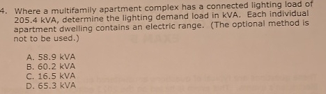 Where a multifamily apartment complex has a