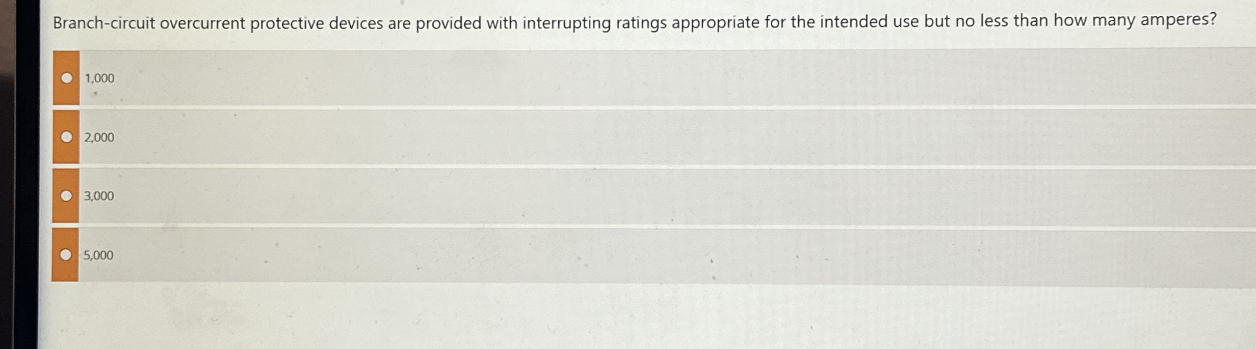 Branch - circuit overcurrent protective devices