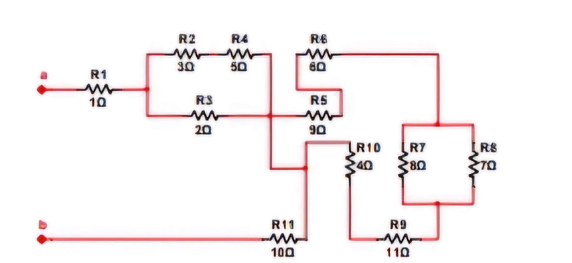 find Req from a to b