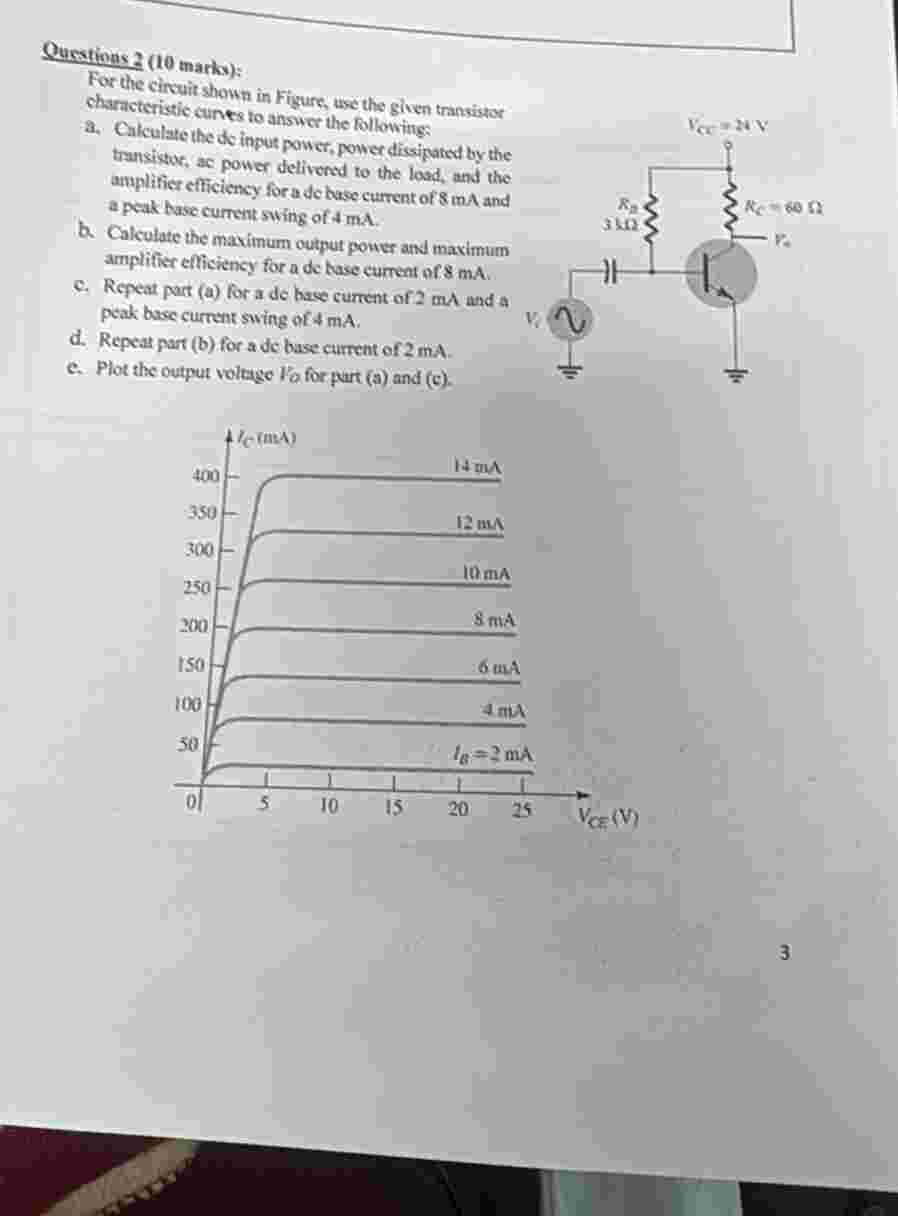 solve it Ouestions 2 ( 1 0 tharks ) : For the