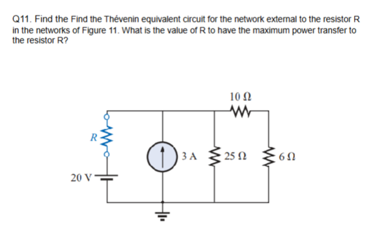Find the Find the Th venin equivalent circuit for