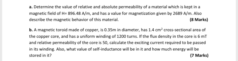a . Determine the value of relative and absolute